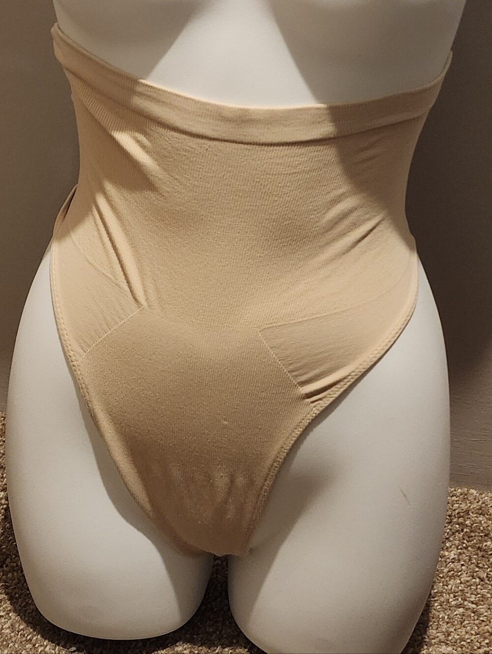 Victoria's Secret Nude High-Waist Shaping Brief S